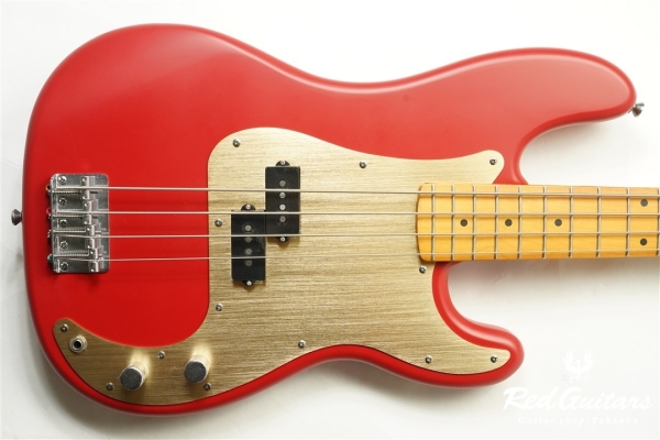 40TH ANNIVERSARY PRECISION BASS VINTAGE EDITION -   Satin Dakota Red